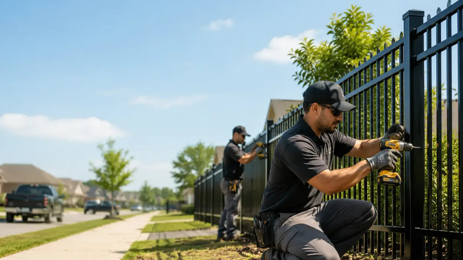 Metal Fence Installation in Palmetto, LA